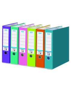 Archivador rado top palanca fº lomo 80mm fabricado plástico color lima 400084922